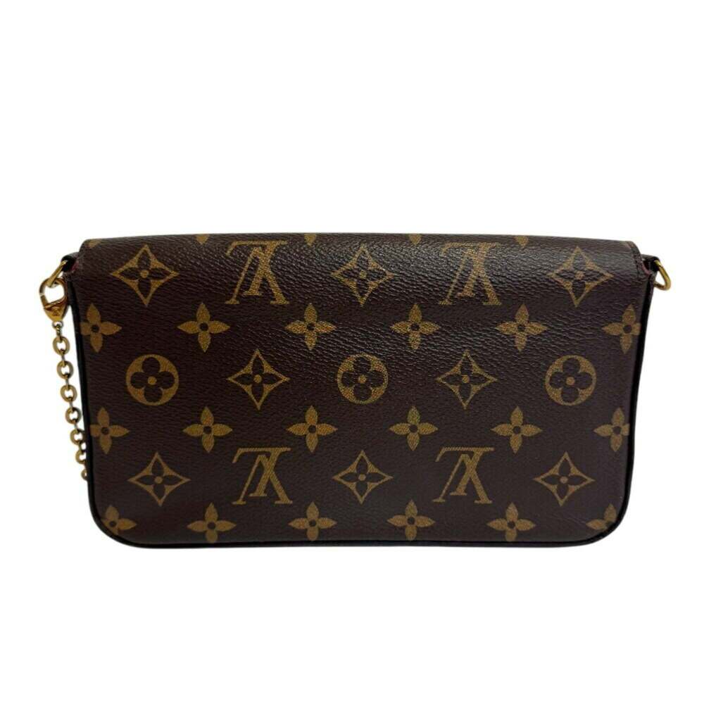 LOUIS VUITTON Brown Monogram Pochette Shoulder Bag - Picture 2 of 14